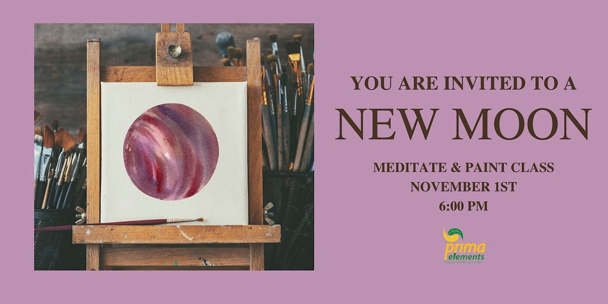 Meditate & Paint Class