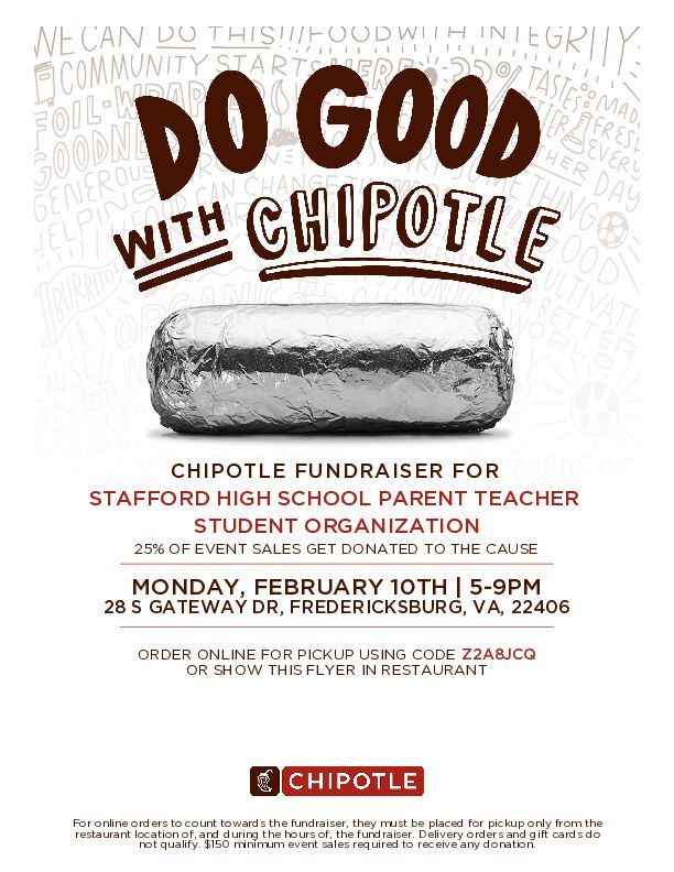 Chipotle Spirit Night