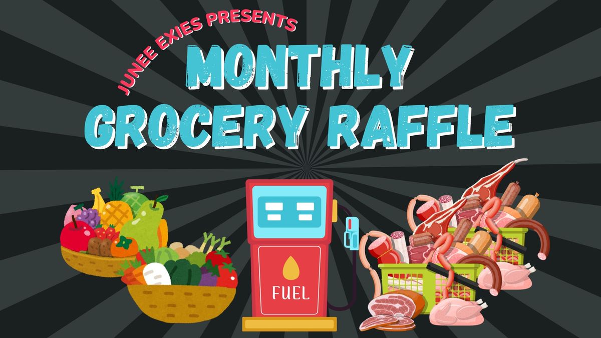 Monthly Grocery Raffle\ud83d\udc83\ud83d\udd7a\ud83c\udf4c\ud83e\udd66\ud83e\udd69\u26fd\ufe0f