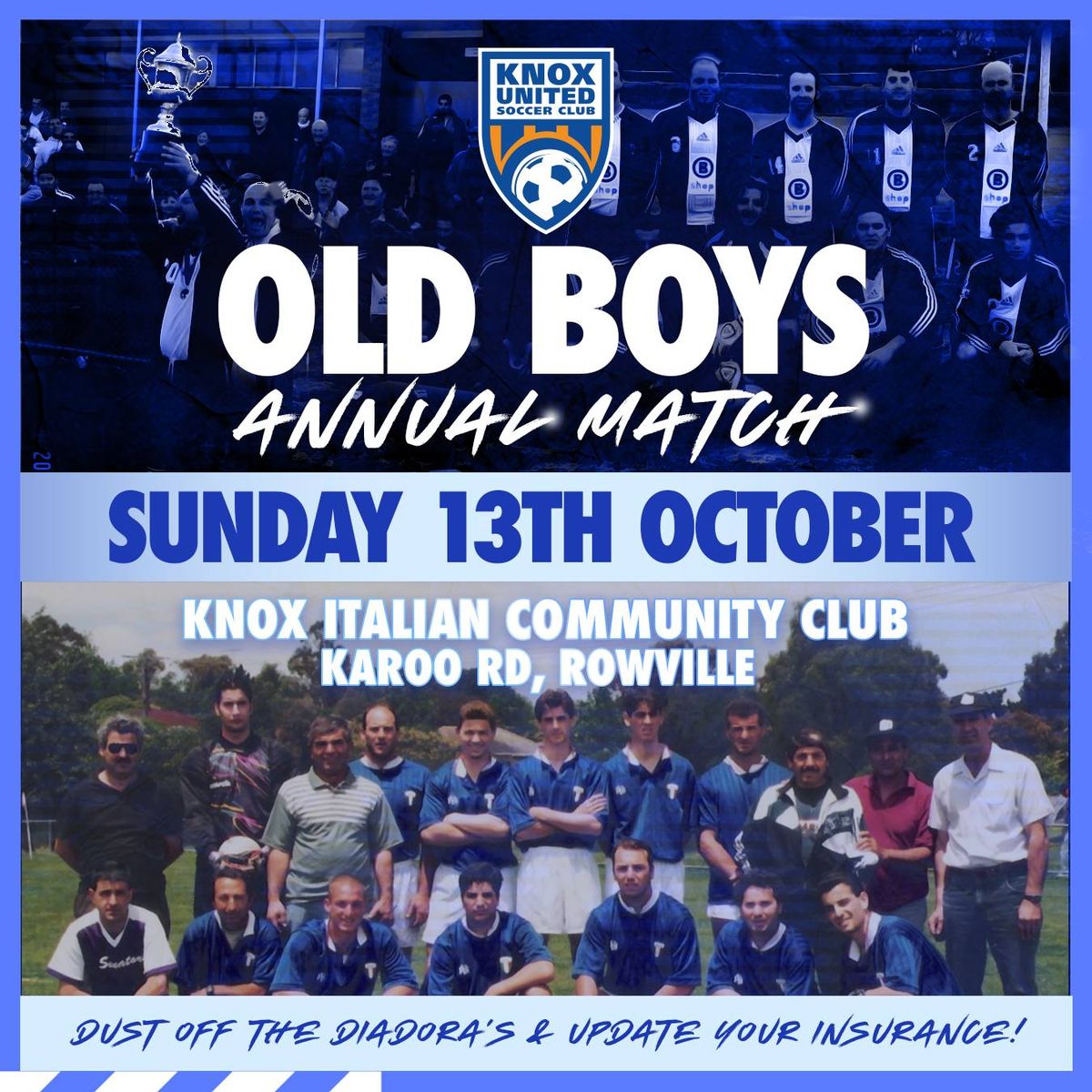 OLD BOYS ANNUAL MATCH