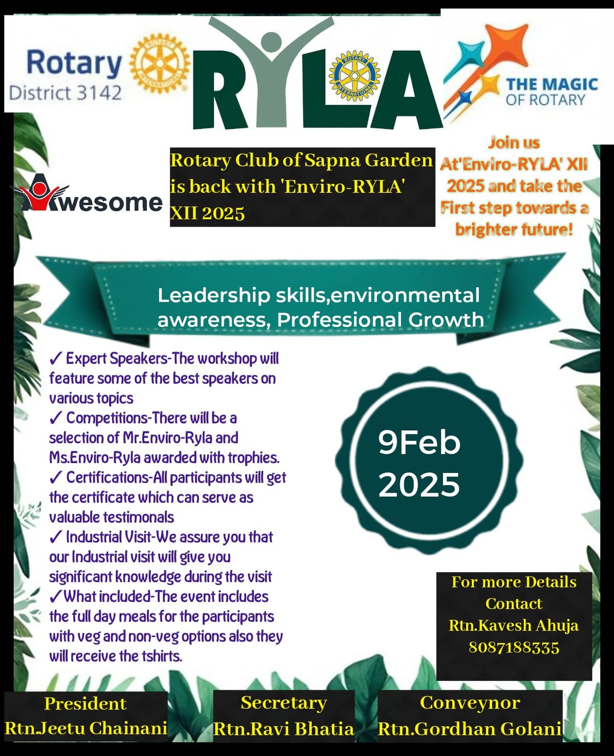 Enviro-RYLA 25