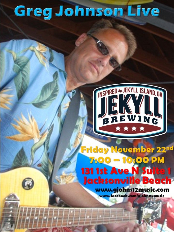 Greg Johnson - Live at Jekyll Brewing