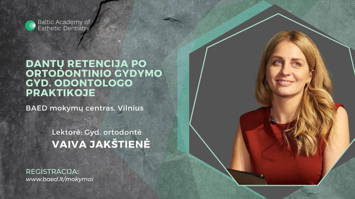 Dant\u0173 retencija po ortodontinio gydymo gyd. odontologo praktikoje