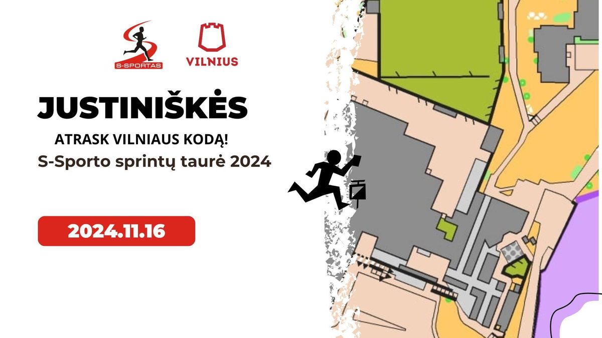 Atrask Vilniaus kod\u0105!"\/ S-Sporto sprint\u0173 taur\u0117 2024 \/ I etapas