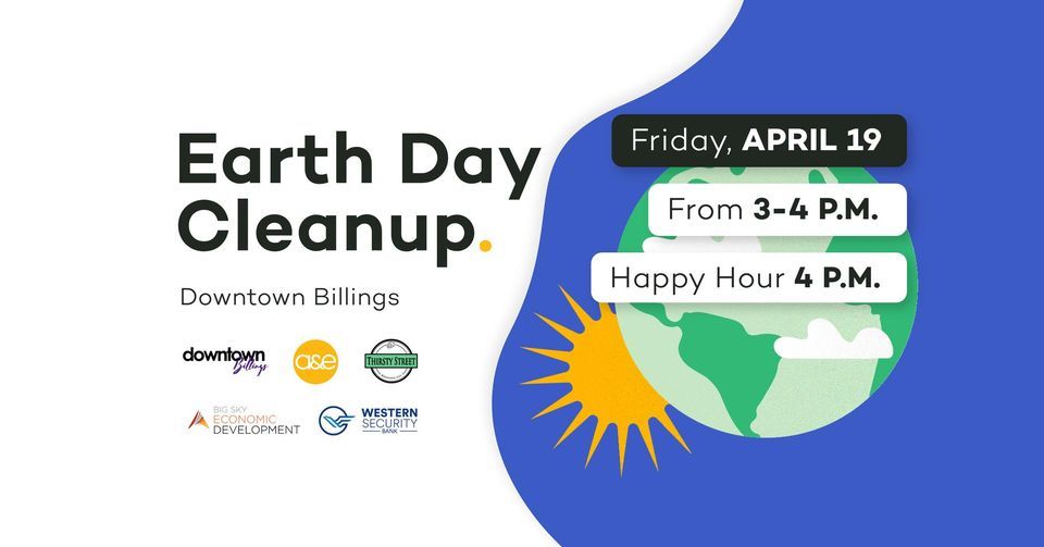 Downtown Billings Earth Day Cleanup
