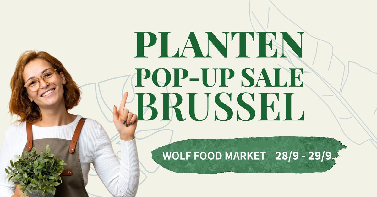 Planten Pop-Up Sale Brussel