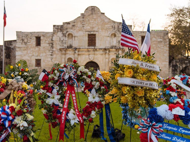 Dawn at the Alamo