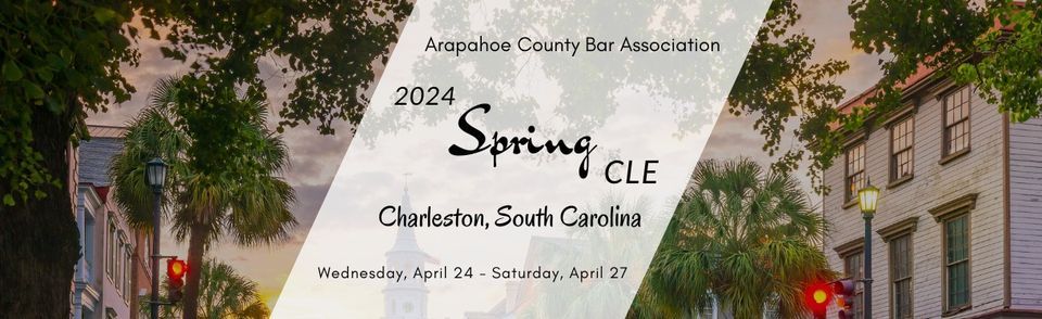 Spring CLE in Charleston