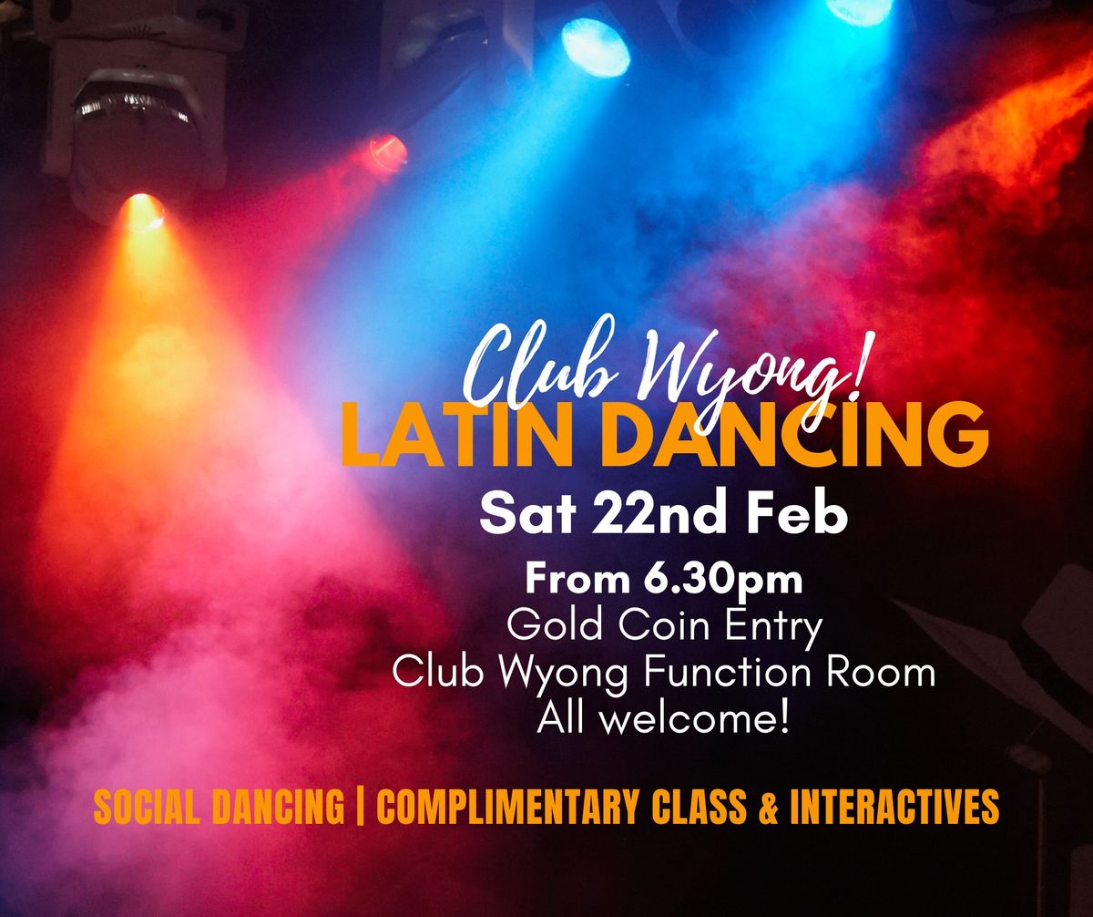 Latin Social Dance -Club Wyong!