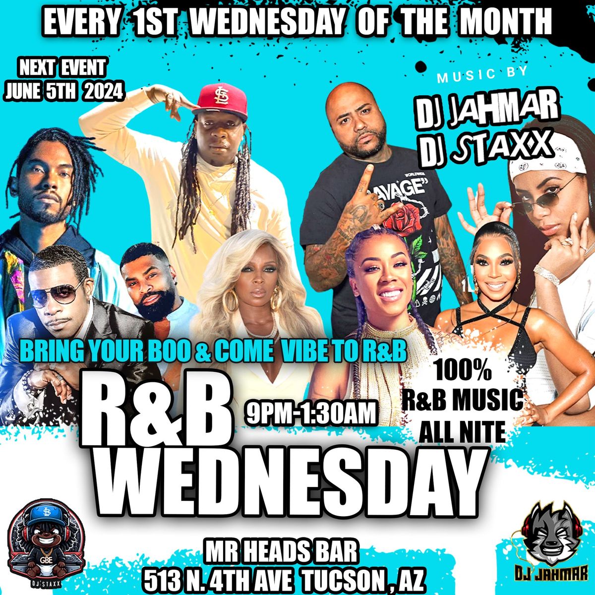 RNB WEDNESDAY MONTHLY EVENT