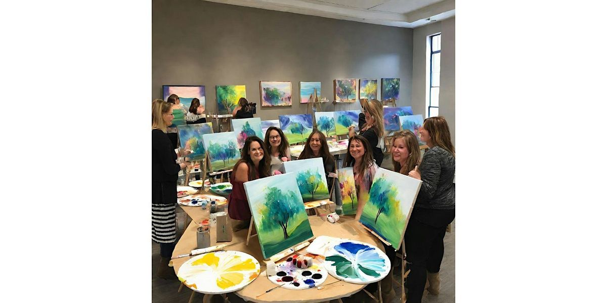 Surf Shack Paint and Sip Painting event