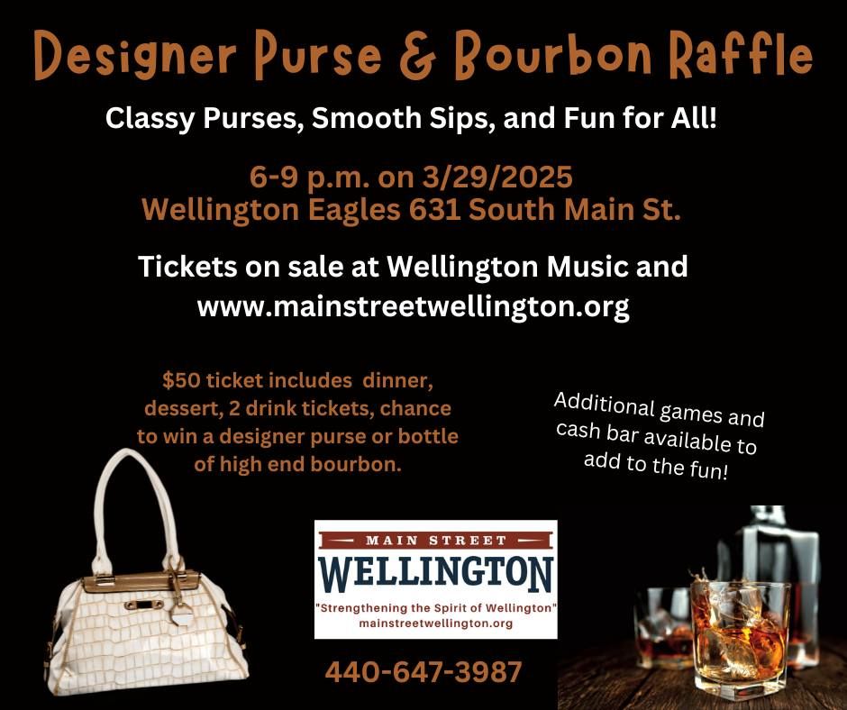 Designer Purse & Bourbon Raffle