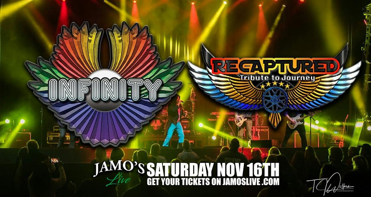 Infinity & Recaptured Journey Tribute at Jamo's Live