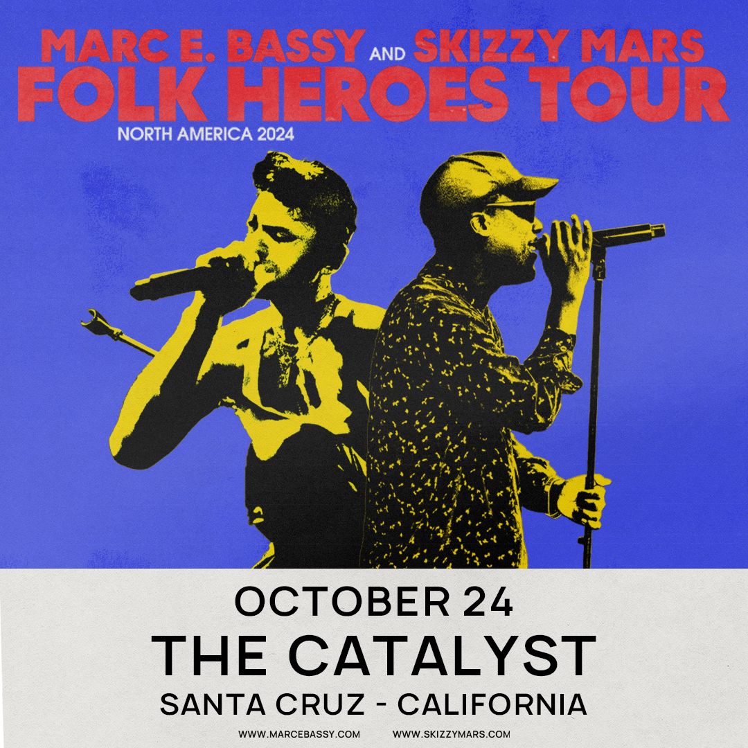 Marc E. Bassy and Skizzy Mars Live at The Catalyst, Santa Cruz