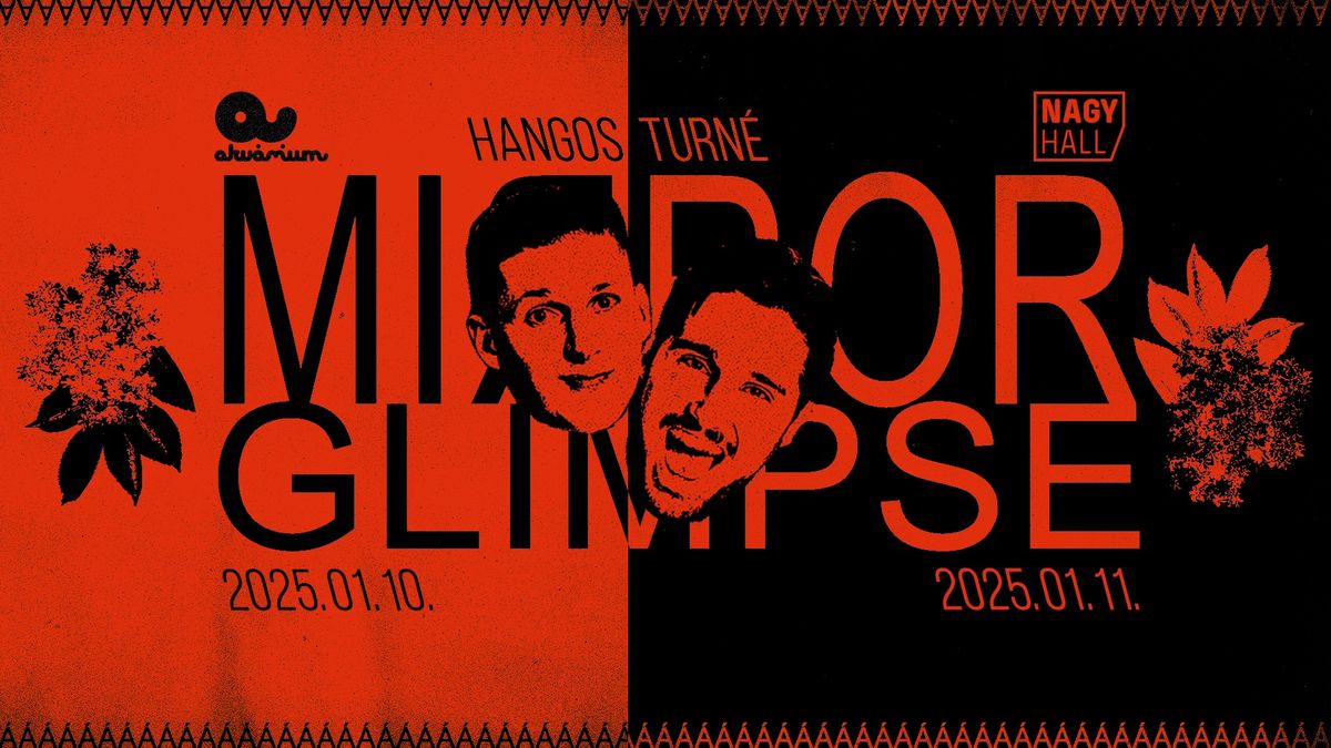 Sold Out! DUPLA Mirror Glimpse @ Akv\u00e1rium Klub - NagyHall \/\/ Hangos Turn\u00e9 