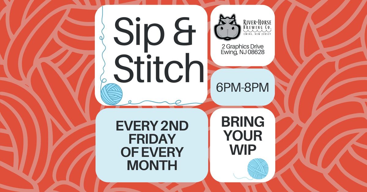 Sip & Stitch at River Horse Brewing Co.