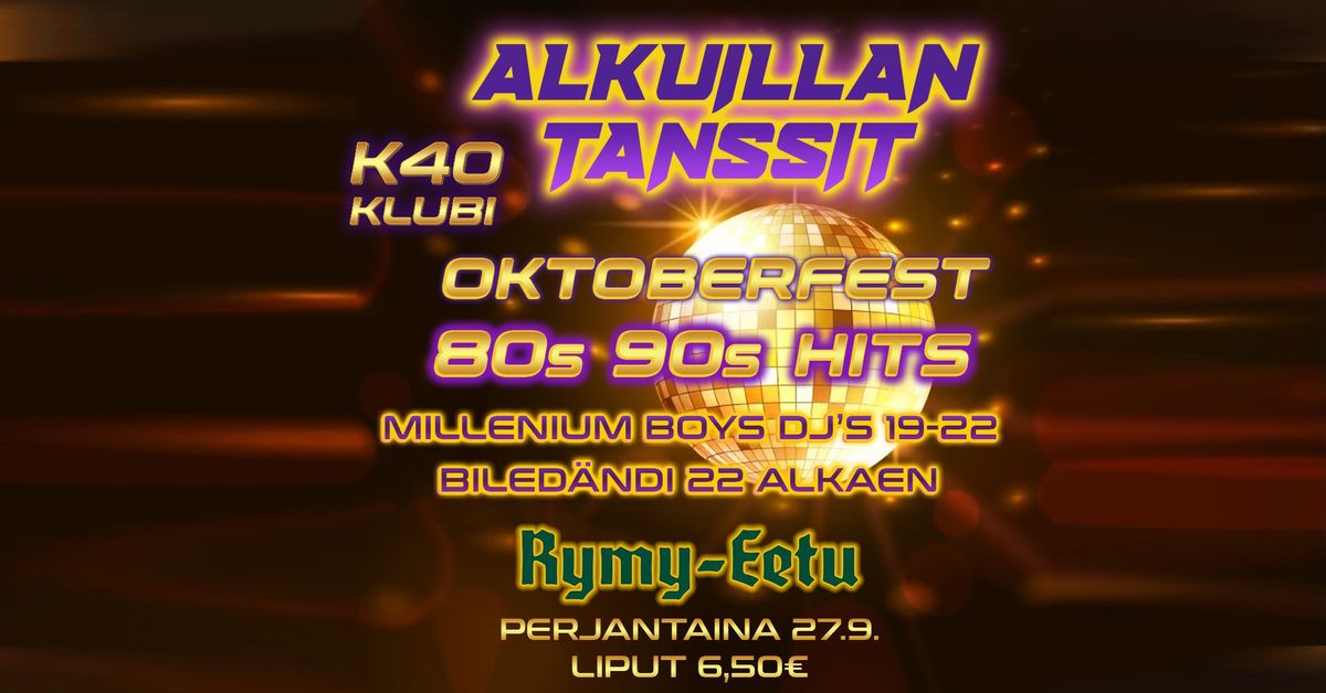 K40-klubi Alkuillan tanssit Oktoberfest