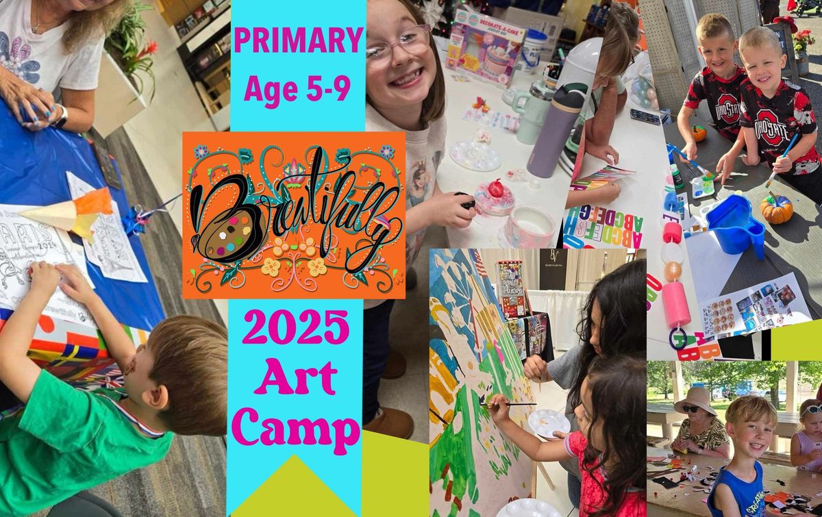 2025 Primary Age Summer Art Camp!