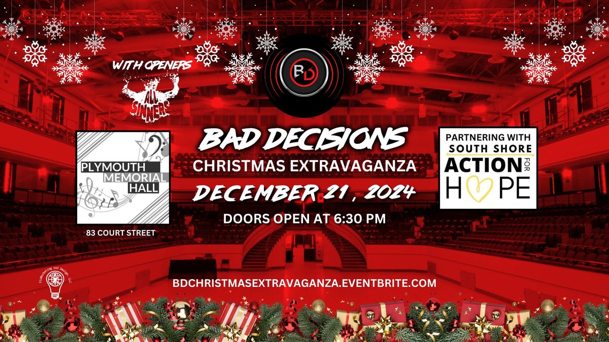 Bad Decisions Christmas Extravaganza 2024