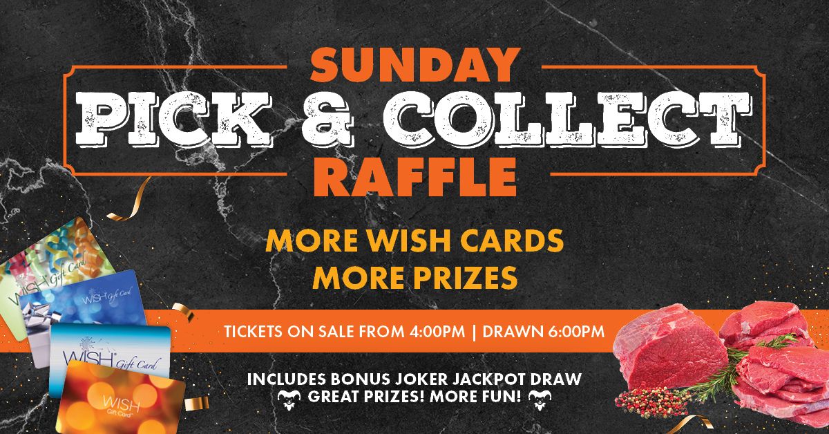 Sunday Pick & Collect Raffle