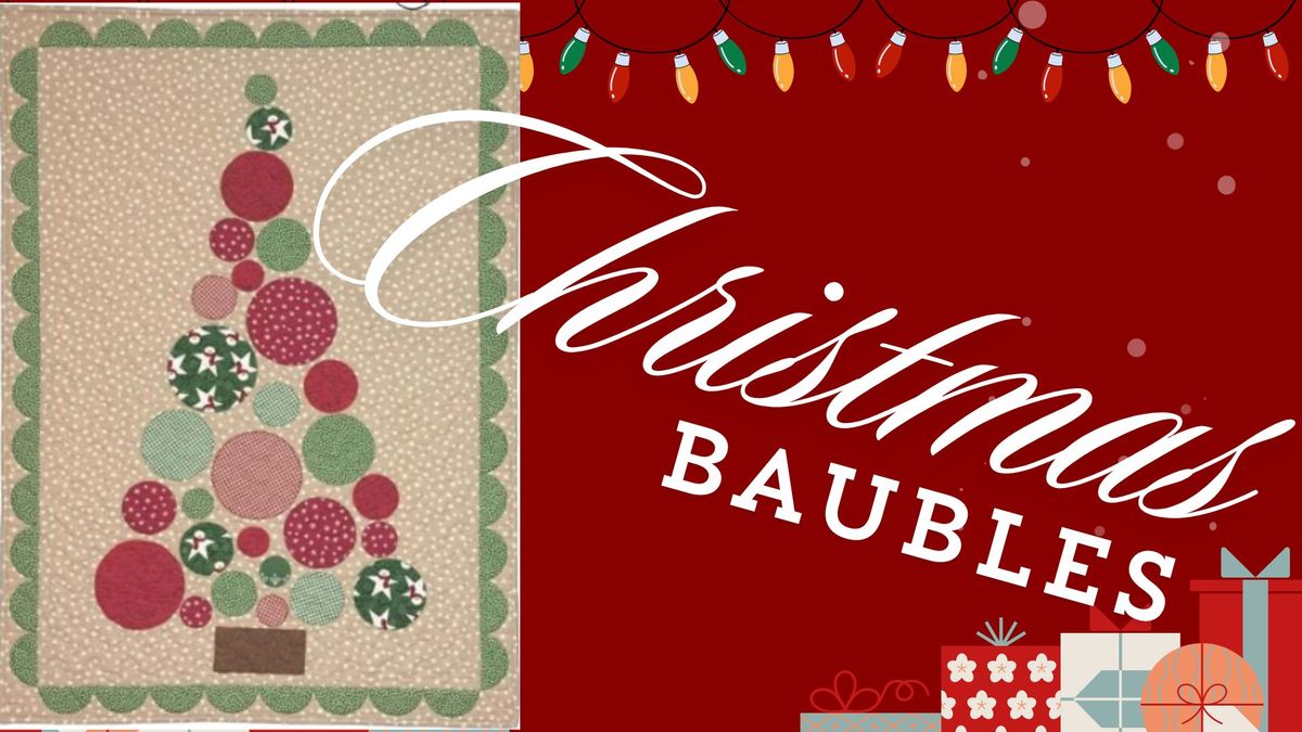 Christmas Baubles with Laura Swensen