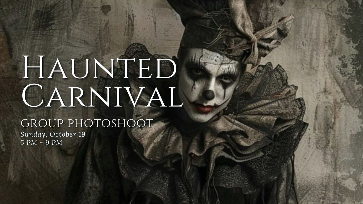 Haunted Carnival Group Photoshoot