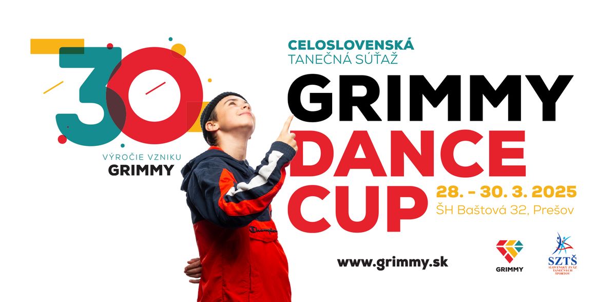 GRIMMY Dance Cup 2025 - DD, HH, ART, BATTLE, CHOREO (21. ro\u010dn\u00edk)