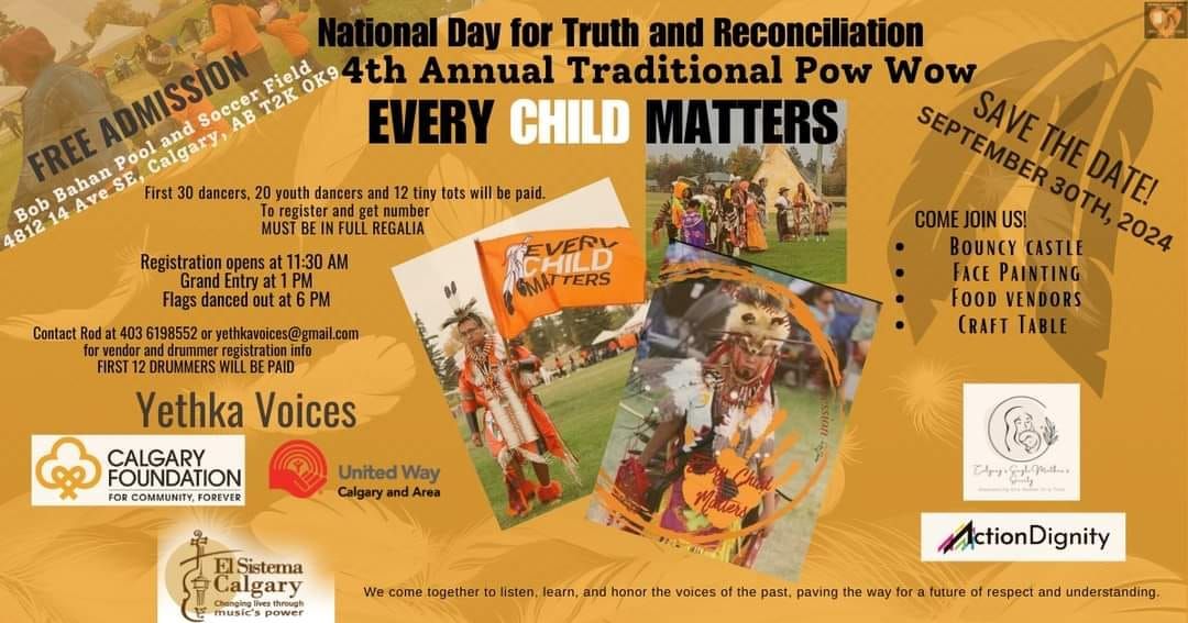 EVERY CHILD MATTERS POW WOW 2024