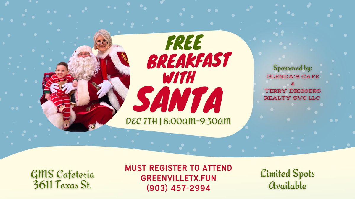 *FREE* Breakfast with Santa