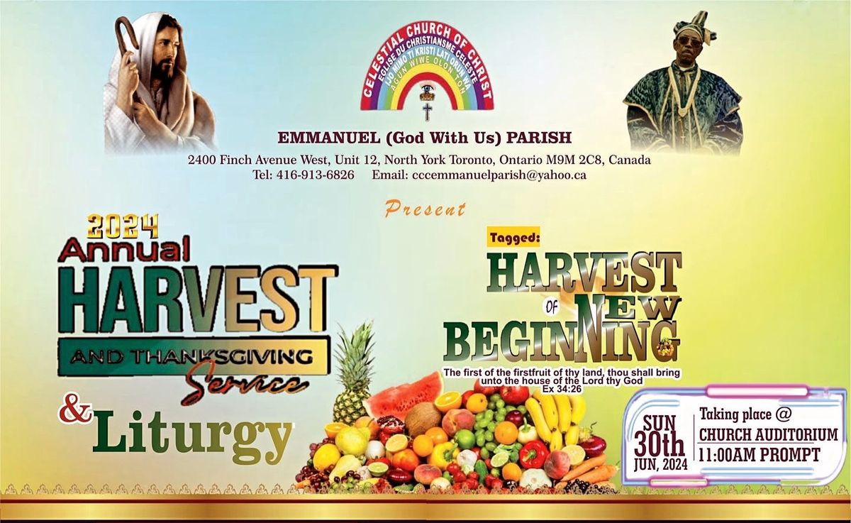 Harvest Of New Beginning 