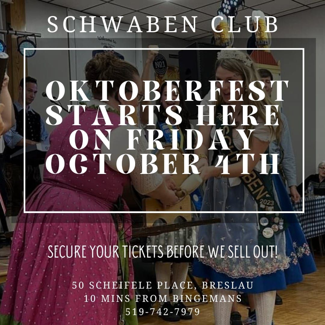 Oktoberfest at Schwaben Club