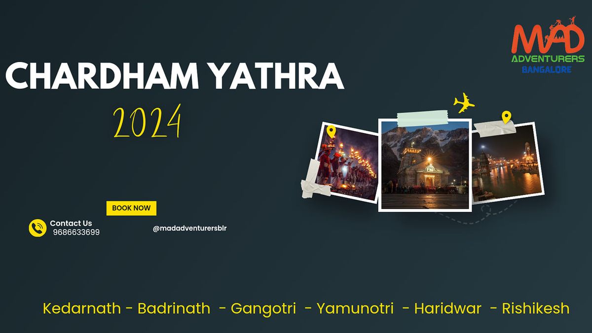 CHARDHAM YATHRA - 09 To 17 JUNE