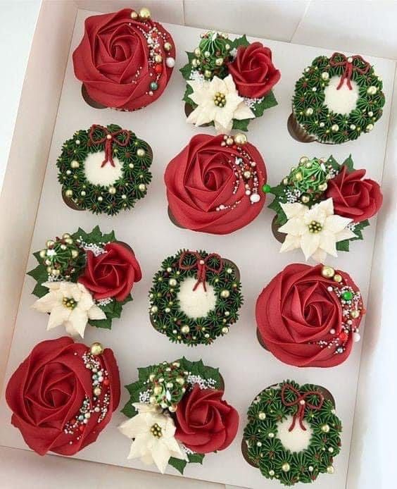 'Trendy Treats' Modern Cupcake Piping - Xmas Decorating Class