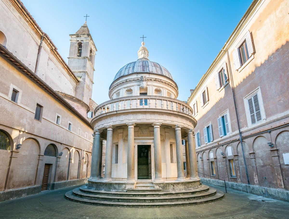 Apertura Straordinaria: Il Tempietto del Bramante all\u2019Accademia di Spagna sabato 9\/3 ore 11:15