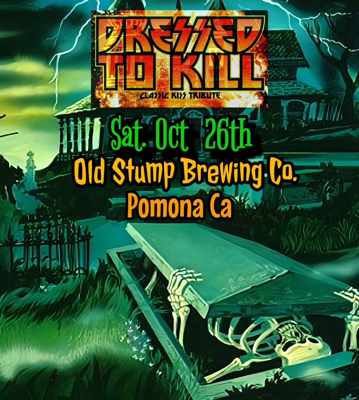 Halloween with Dressed to K*ll at Old Stump Brewing Co.