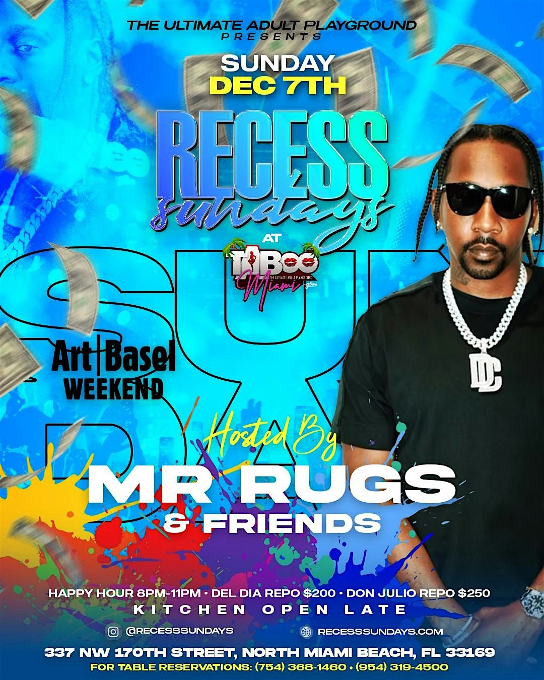 Recess Sundays: The Ultimate Adult Playground (Art Basel Weekend)