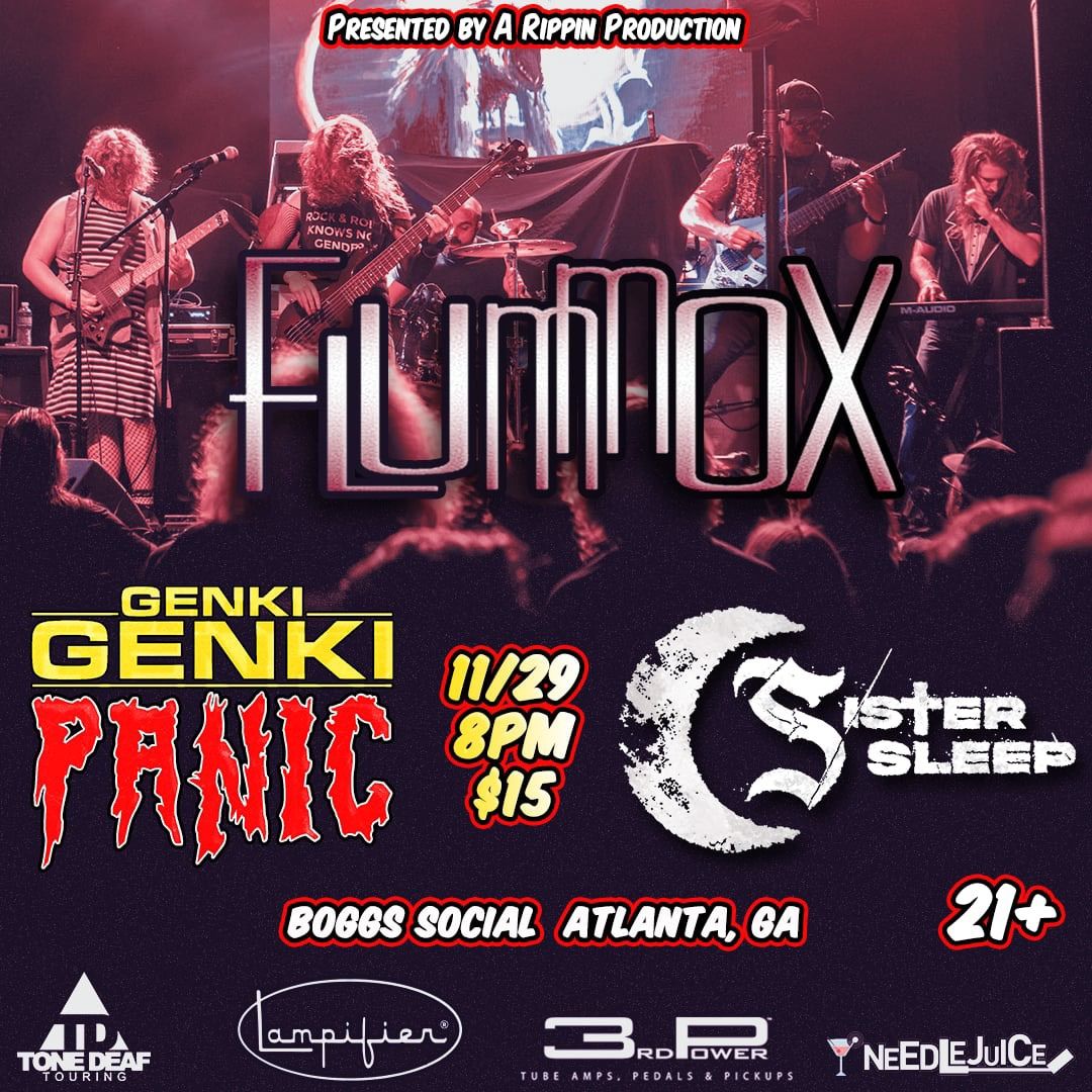 Flummox, Genki Genki Panic, Sister Sleep at Boggs