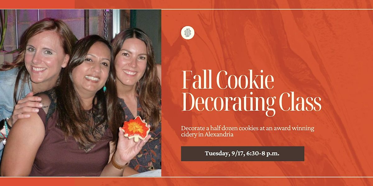 Fall Cookie Decorating Class