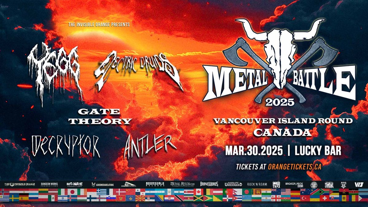 WACKEN METAL BATTLE 2025 : VANCOUVER ISLAND ELIMINATION ROUND. March 30 @ Lucky Bar