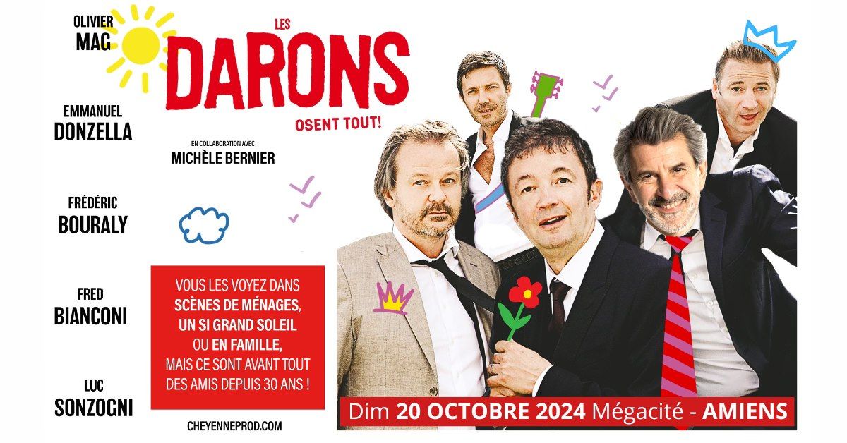 LES DARONS \u2022 MEGACITE \u2022 AMIENS \u2022 20 OCTOBRE 2024