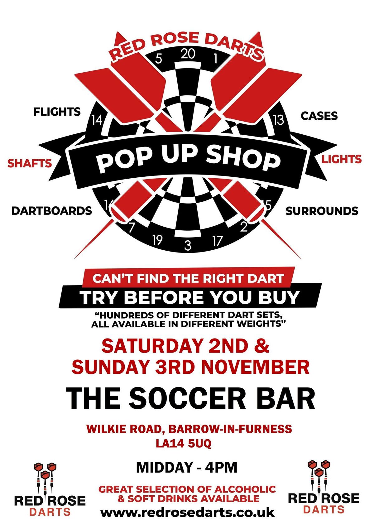 Darts Pop-up Shop