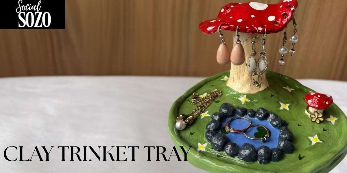 CLAY TRINKET TRAY