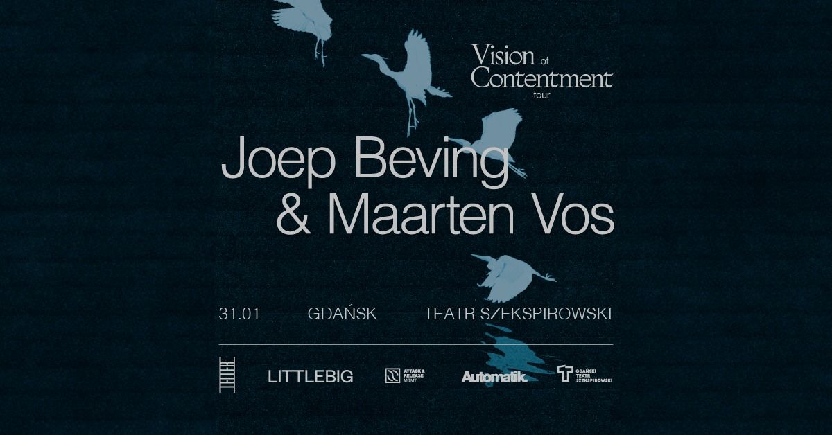 Joep Beving & Maarten Vos, Teatr Szekspirowski, Gda\u0144sk