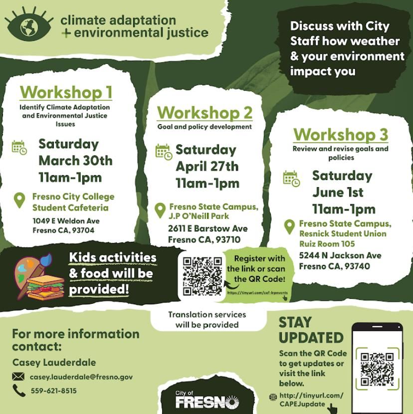 Climate Adaptation & Environmental Justice Workshop