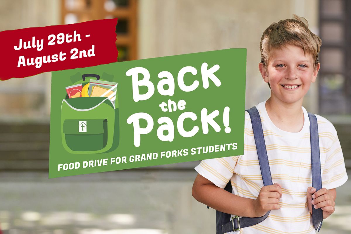 Back the Pack! Food Drive for Grand Forks Students