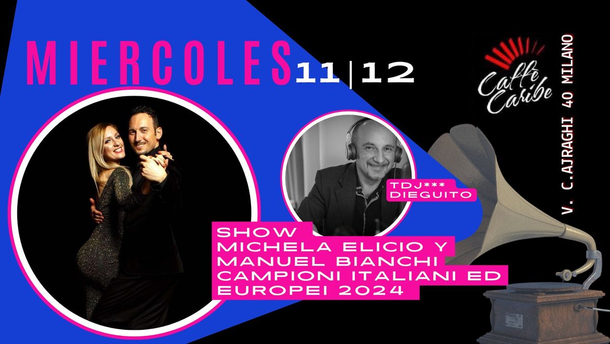 ORGOGLIO ITALIANO! SHOW DI MICHEL ELICIO Y MANUEL BIANCHI, CAMPIONI ITALIANI ED EUROPEI 2024! 