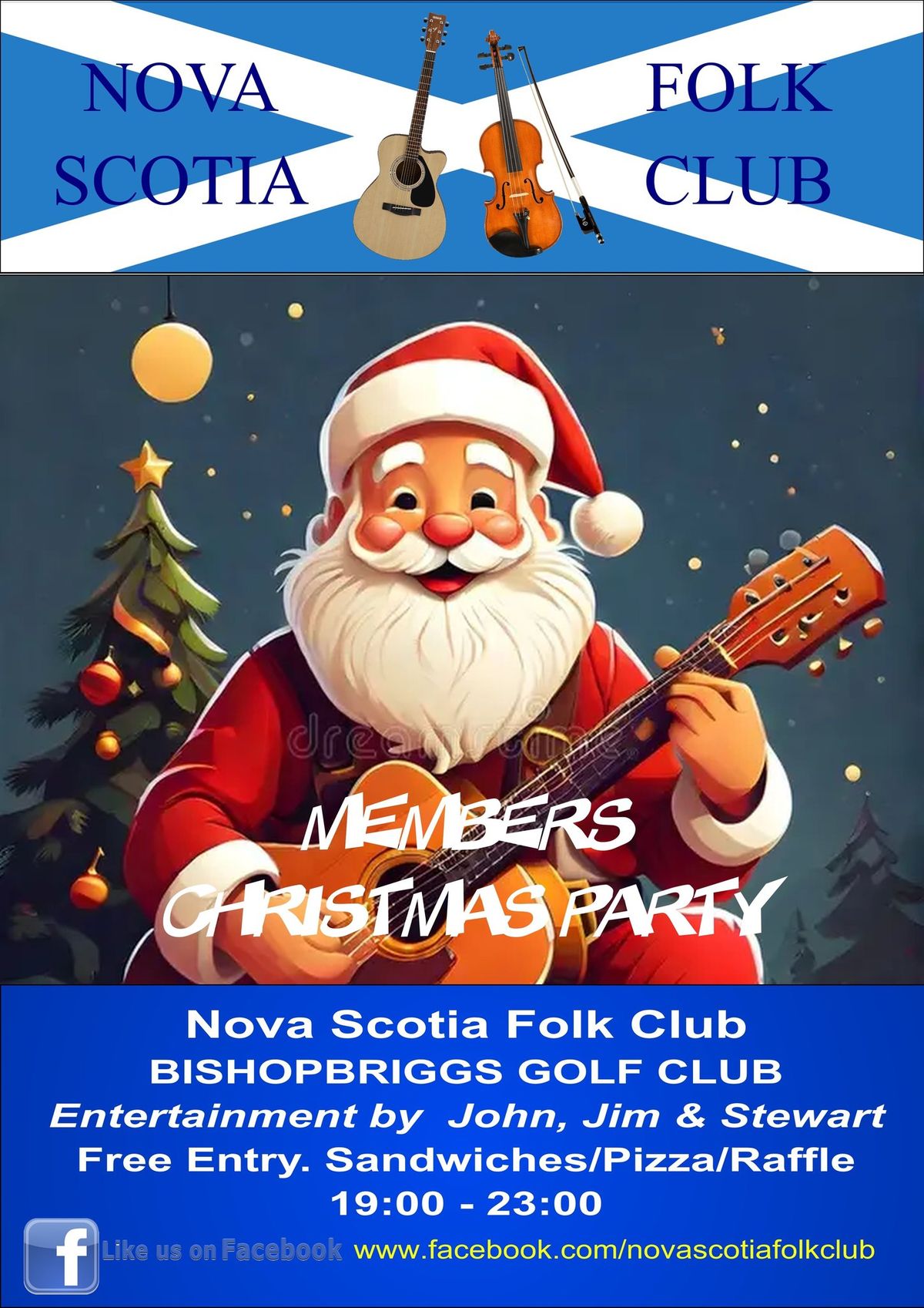 Members\u2019 Christmas Party at The Bishopbriggs Golf Club