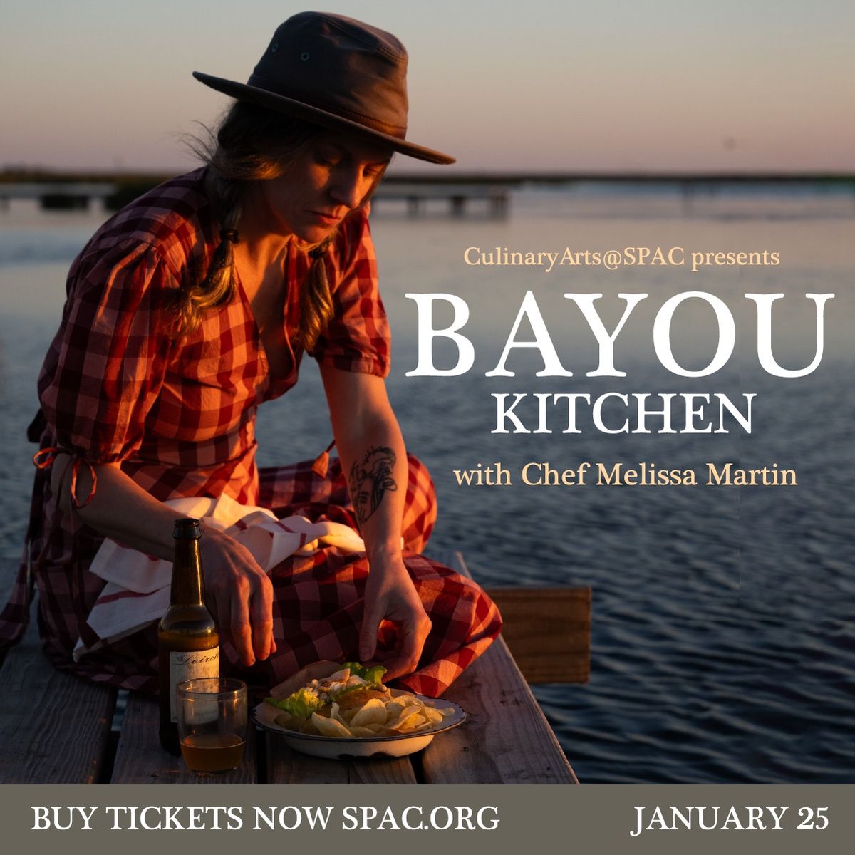 CulinaryArts@SPAC presents- Bayou Kitchen with Melissa Martin