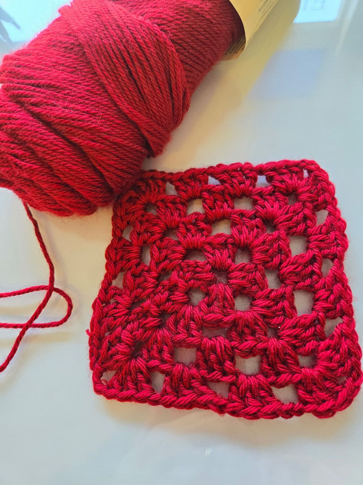 Beginner's Crochet Class Granny Squares