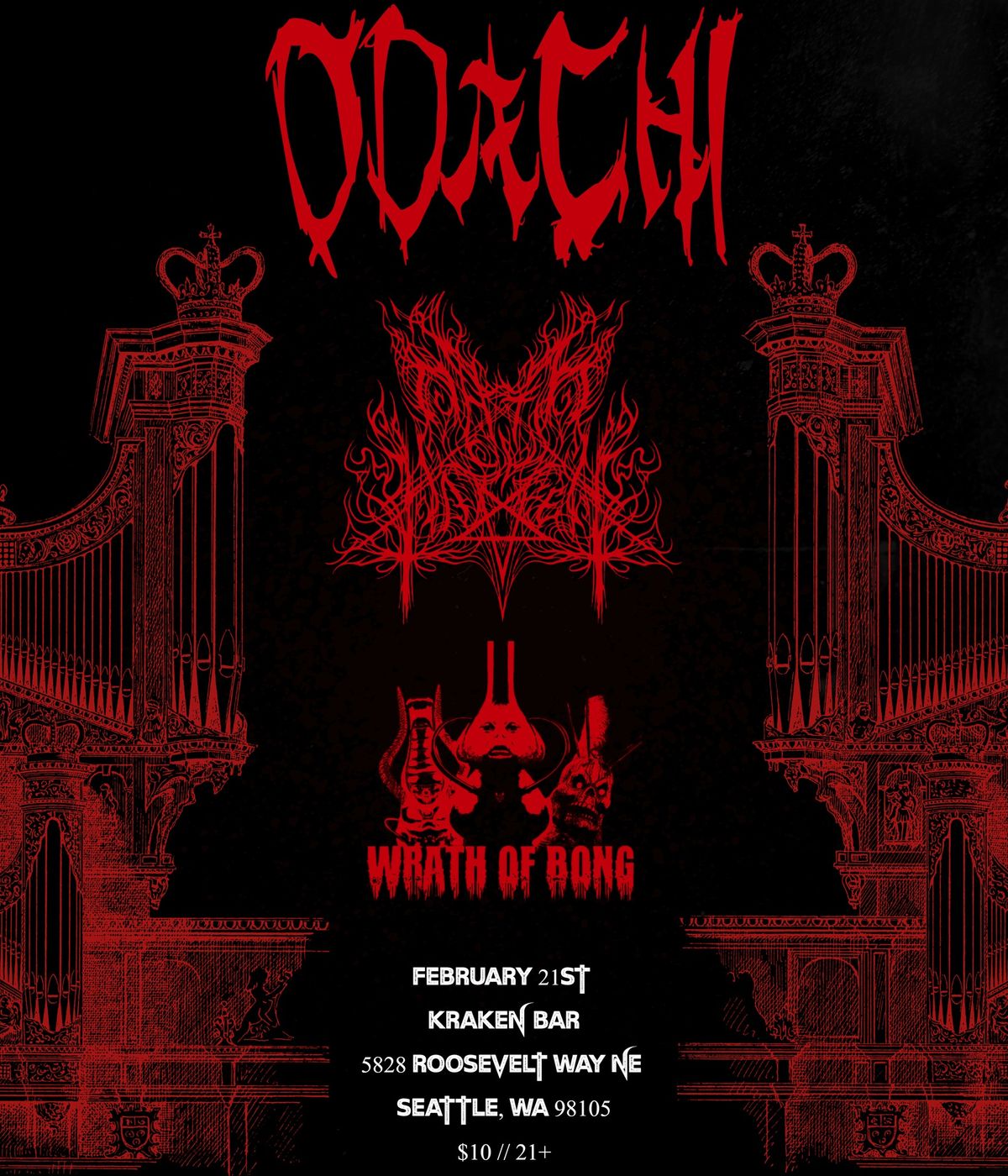 ODACHI \/\/ Oath Ov Hatred \/\/ Wrath Of Bong @ The Kraken Bar!! 